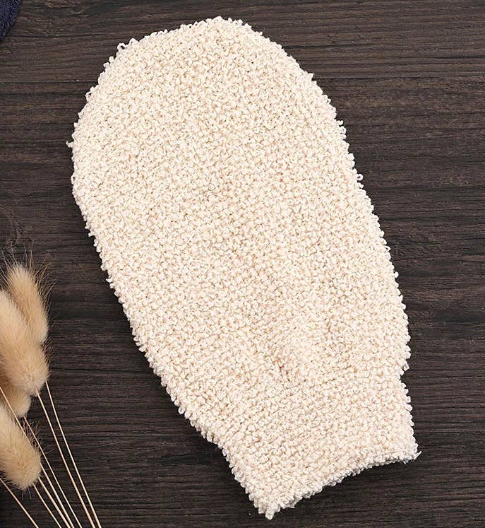 Hemp Fiber Exfoliating Glove